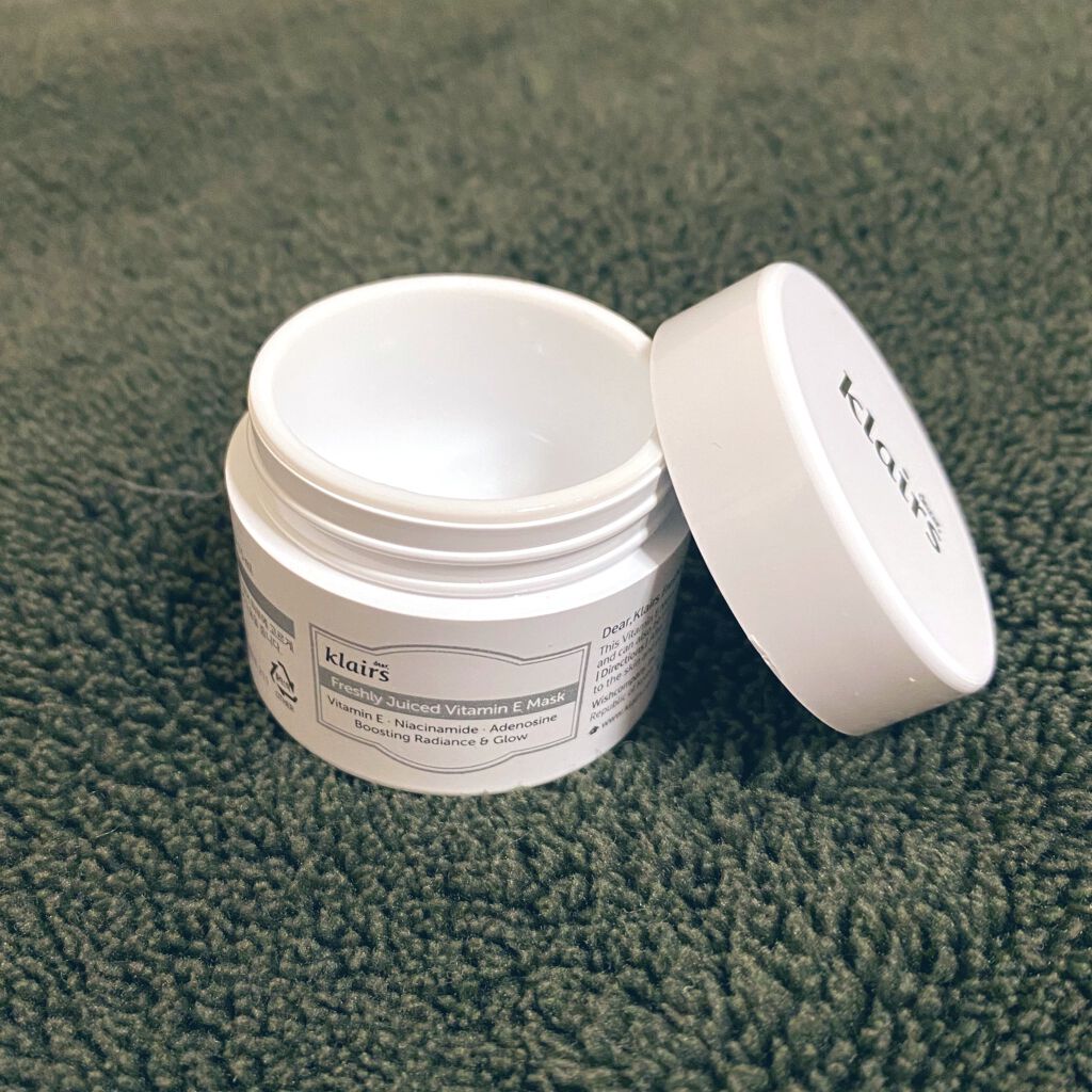 フレッシュリージュースドビタミンEマスク(90g)/Klairs/フェイスクリームを使ったクチコミ(1枚目)
