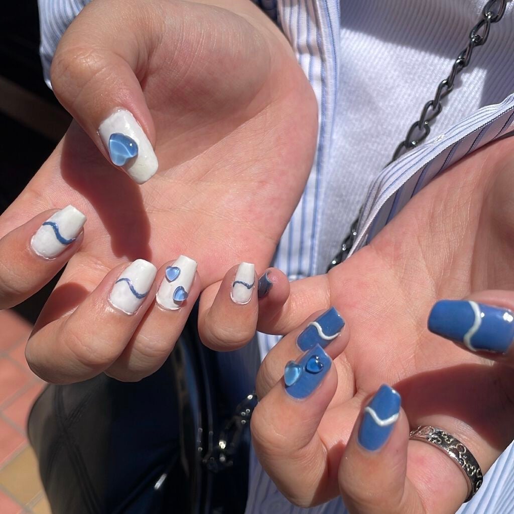 ジェルネイル(ライト対応)/セリア/ジェルネイルを使ったクチコミ(3枚目)