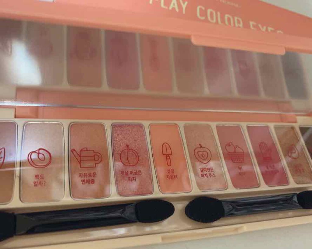 プレイカラー アイシャドウ/ETUDE/アイシャドウパレットを使ったクチコミ(1枚目)