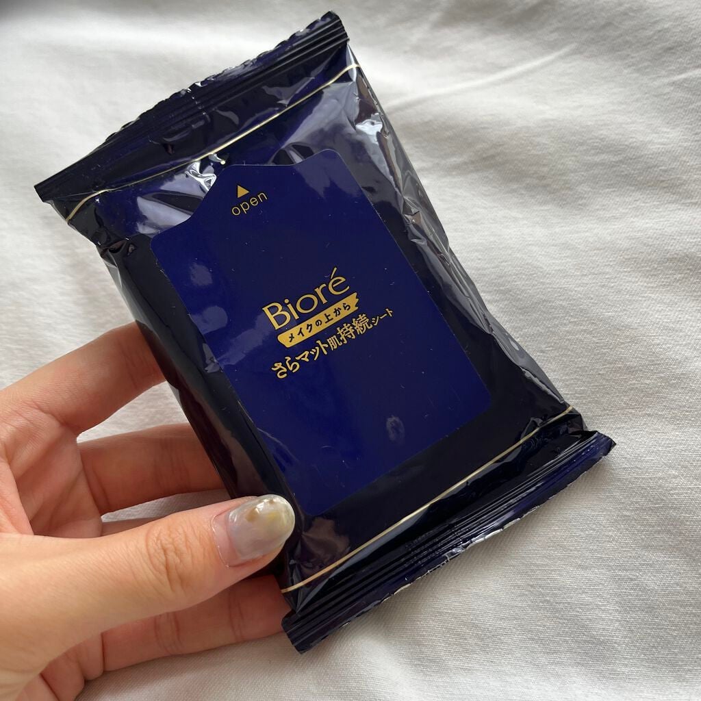 ビオレ メイク持続シート さらマット肌/ビオレ/フェイスシートを使ったクチコミ(2枚目)