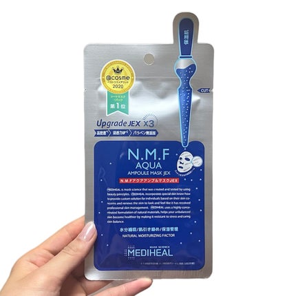 N.M.FアクアアンプルマスクJEX/MEDIHEAL/シートマスク・パックを使ったクチコミ(2枚目)