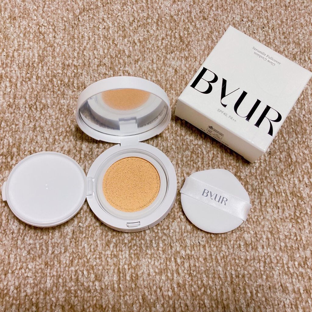 セラムフィット フルカバー グロークッション/ByUR/クッションファンデーションを使ったクチコミ(3枚目)