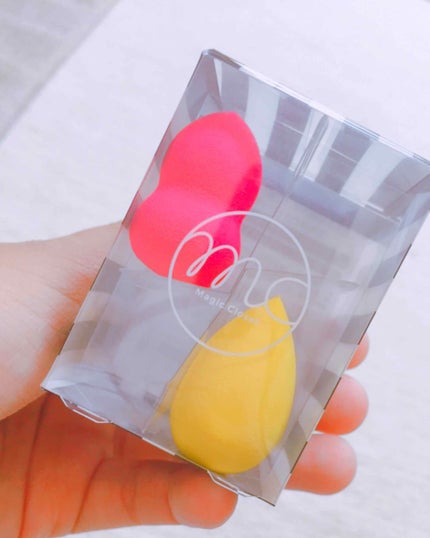 Makeup SPONGE SET/3COINS/パフ・スポンジを使ったクチコミ(2枚目)