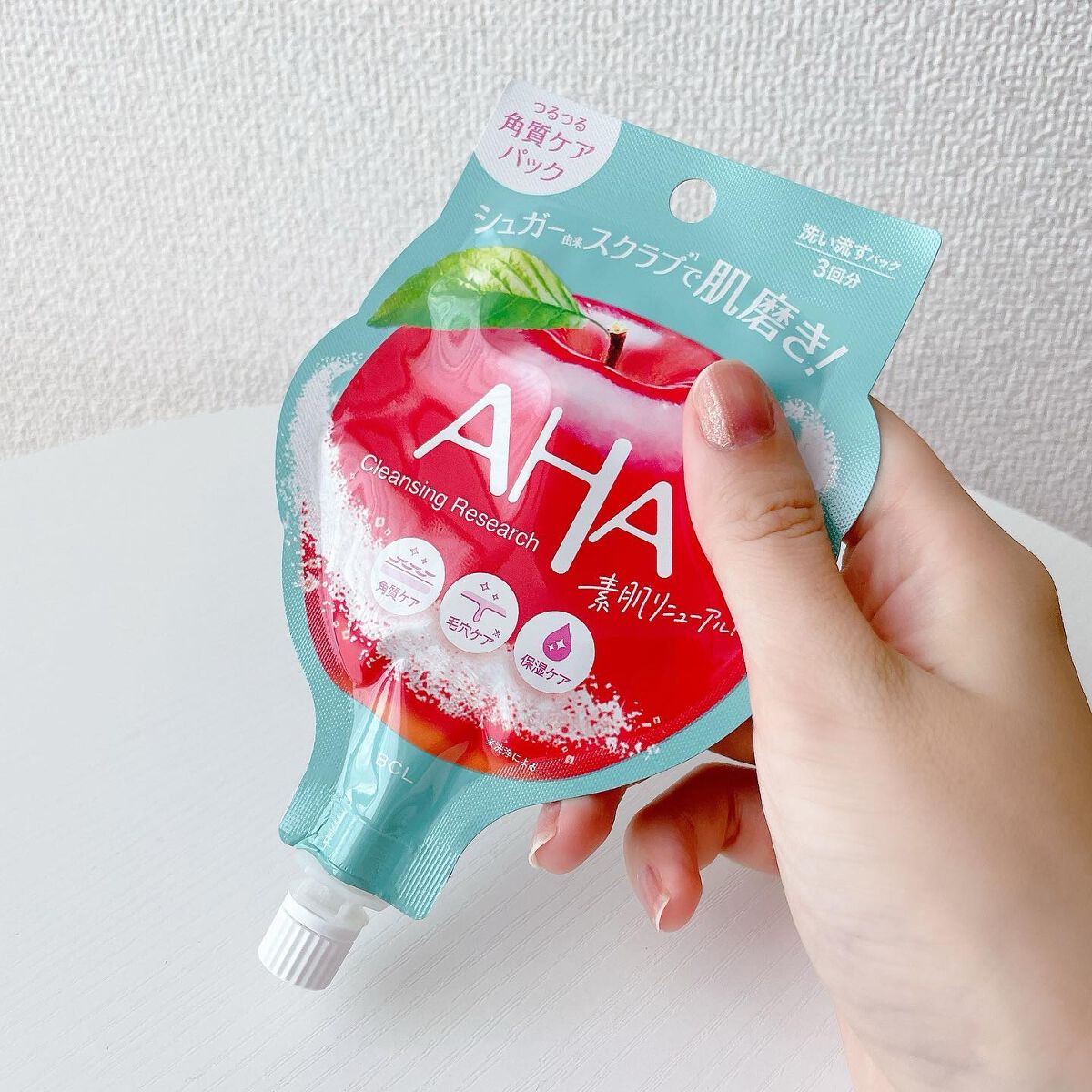 パワースクラブパック/クレンジングリサーチ/スクラブ・ゴマージュを使ったクチコミ（2枚目）