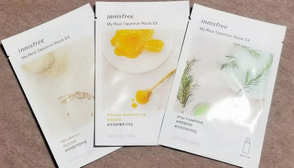 マイリアル スクイーズ マスクシート/innisfree/シートマスク・パックを使ったクチコミ(1枚目)