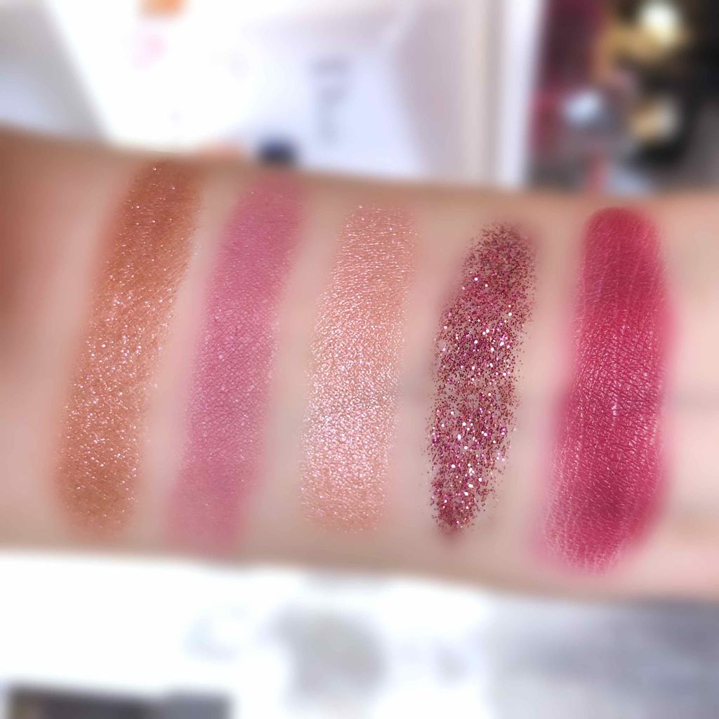 プレイカラーアイパレット ローズボム/ETUDE/アイシャドウパレットを使ったクチコミ(3枚目)