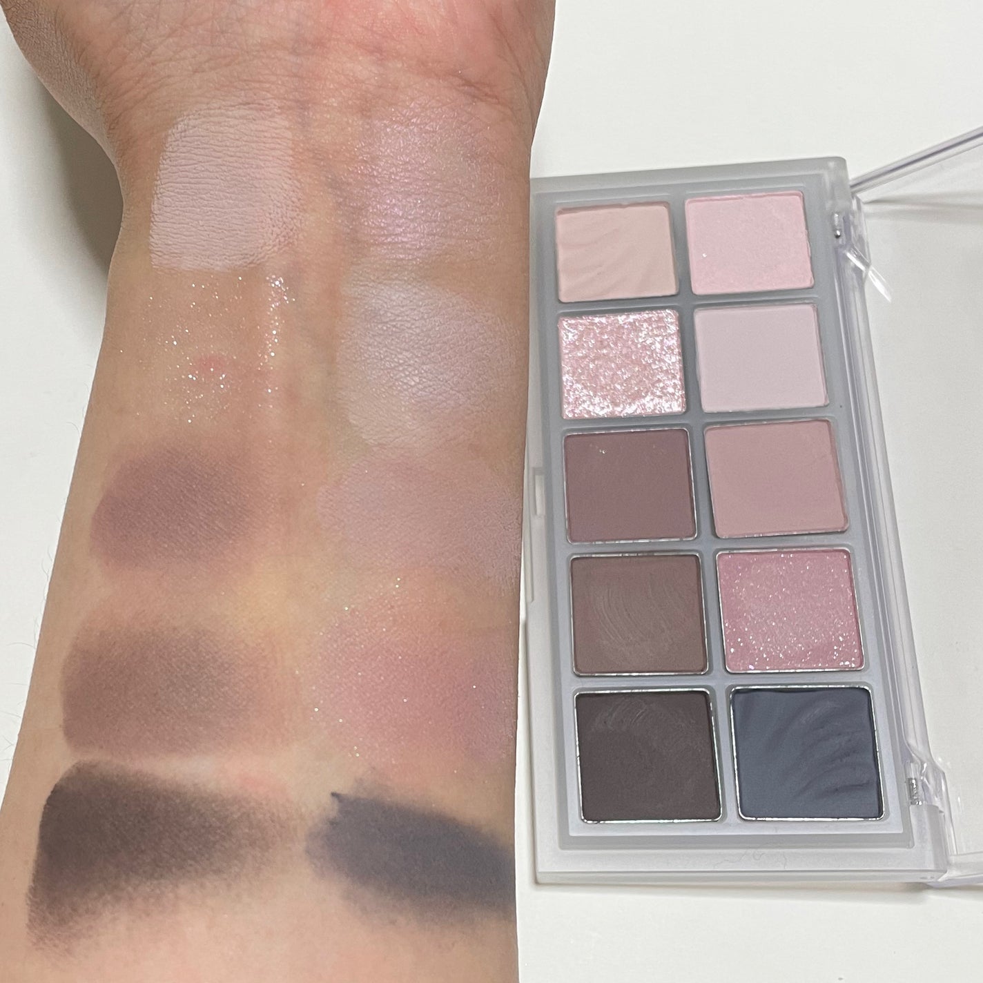 ベターザンパレット/rom&nd/アイシャドウパレットを使ったクチコミ(2枚目)