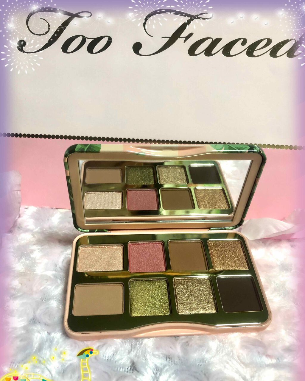 シェイク ユア パーム パームズ ミニ アイシャドウ パレット/Too Faced/アイシャドウパレットを使ったクチコミ(2枚目)