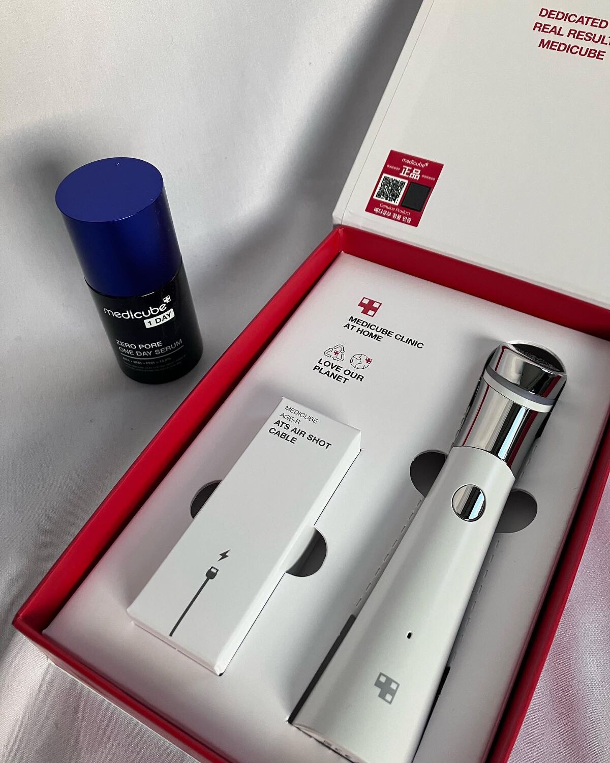 AGE-Rダーマエアショット/MEDICUBE/美顔器・マッサージを使ったクチコミ（1枚目）