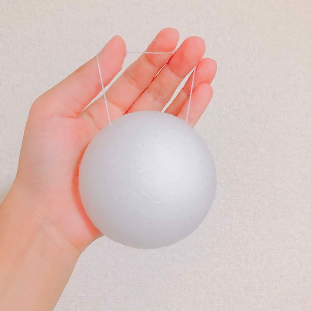 こんにゃく洗顔マッサージパフ(プレーン)/ラッキーウィンク/その他洗顔料を使ったクチコミ(2枚目)