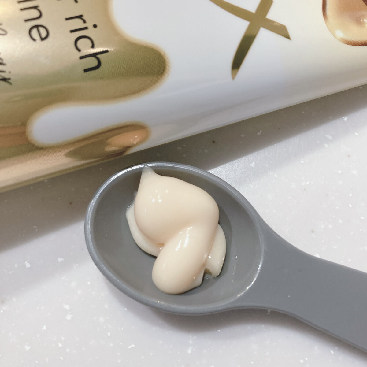 スーパーリッチシャイン ダメージリペア とろとろ補修トリートメント/LUX/洗い流すヘアトリートメントを使ったクチコミ（2枚目）