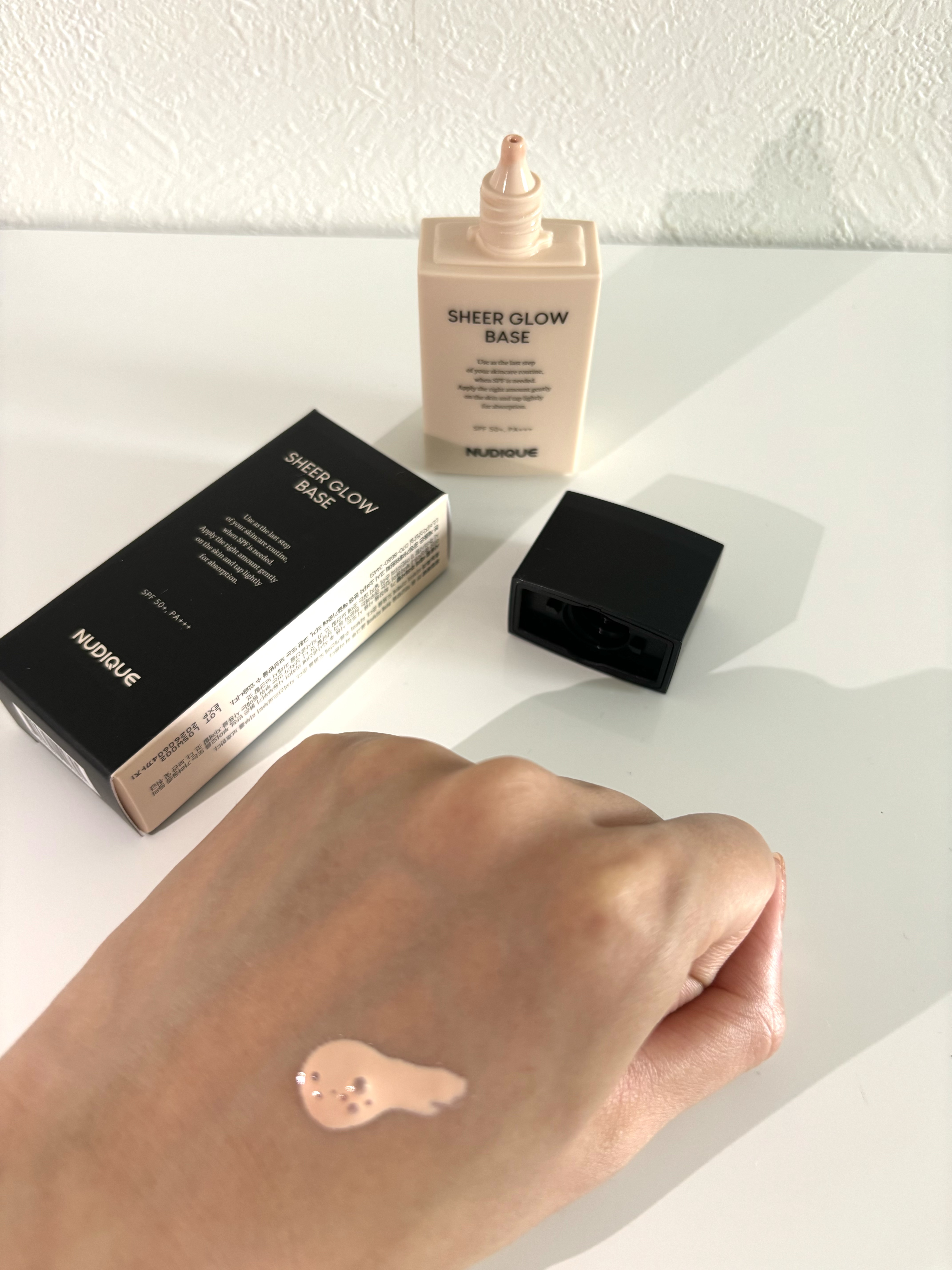 シアーグローベース/NUDIQUE/化粧下地を使ったクチコミ（3枚目）