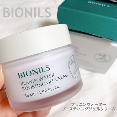 プラニンウォーターブースティングジェルクリーム/BIONILS/フェイスクリームを使ったクチコミ（1枚目）