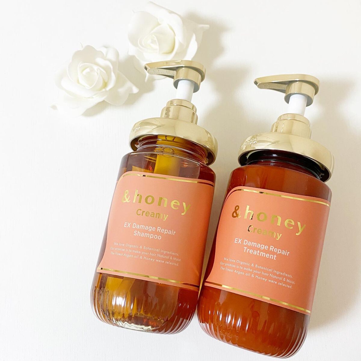 Creamy EXダメージリペアシャンプー1.0/ヘアトリートメント2.0/&honey/市販シャンプーを使ったクチコミ(1枚目)