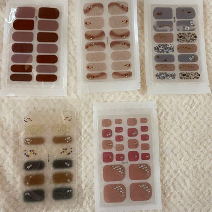 ネイルシール/Qoo10/ネイルシールを使ったクチコミ(3枚目)