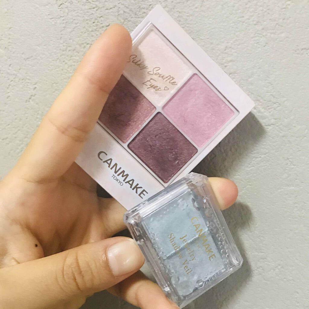 ジュエリーシャドウベール/キャンメイク/アイシャドウパレットを使ったクチコミ(2枚目)