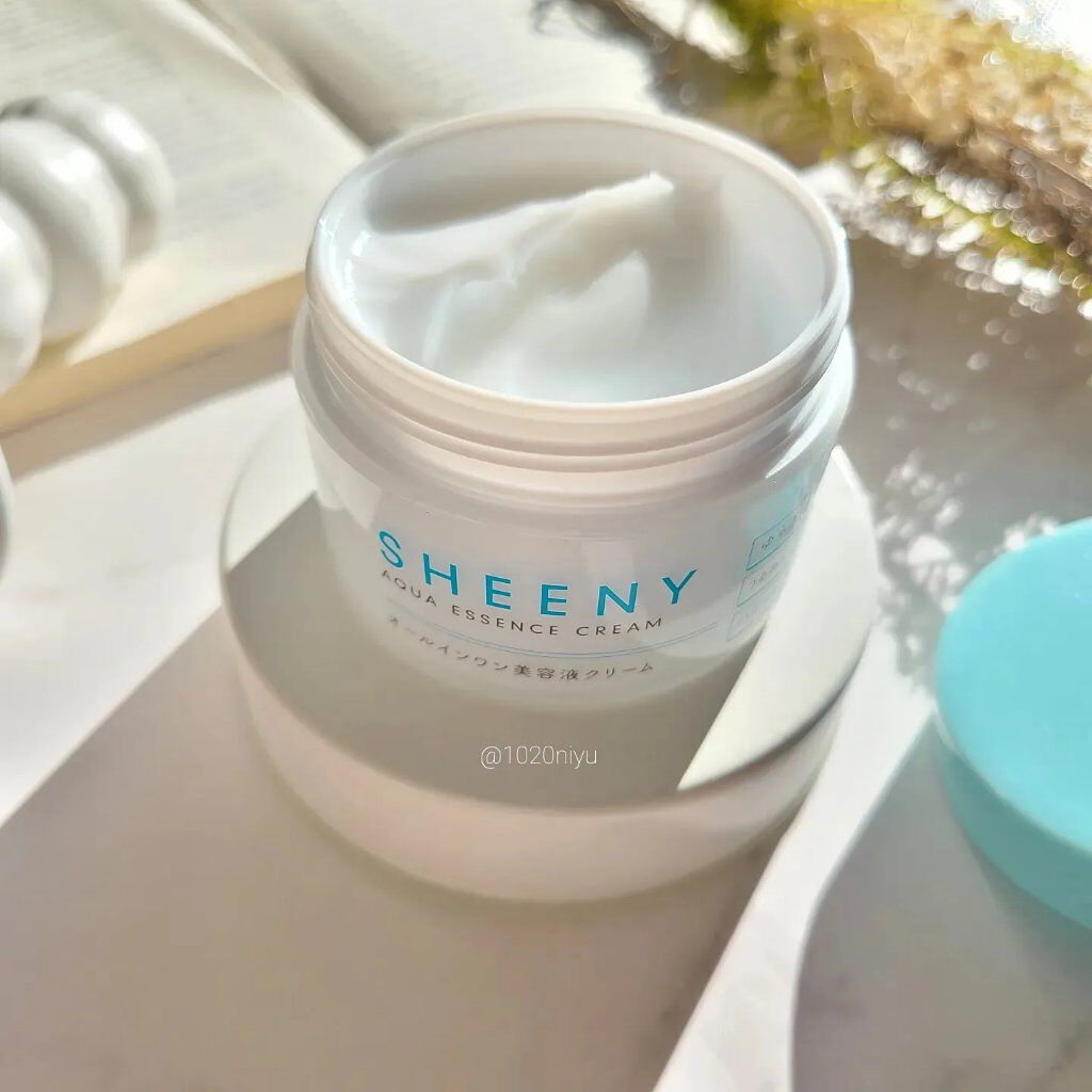 アクアエッセンスクリーム/SHEENY/フェイスクリームを使ったクチコミ（2枚目）