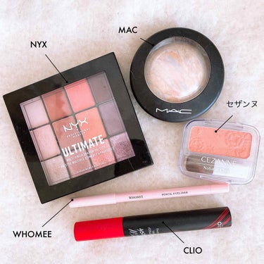 今日のメイク。

NYX
UTシャドウパレット
ミックスフィニッシュ06

セザンヌ 
ナチュラルチークN
04

MAC
ミネラライズスキンフィニッシュ
ライトスカペード

WHOMEE
アイライナー