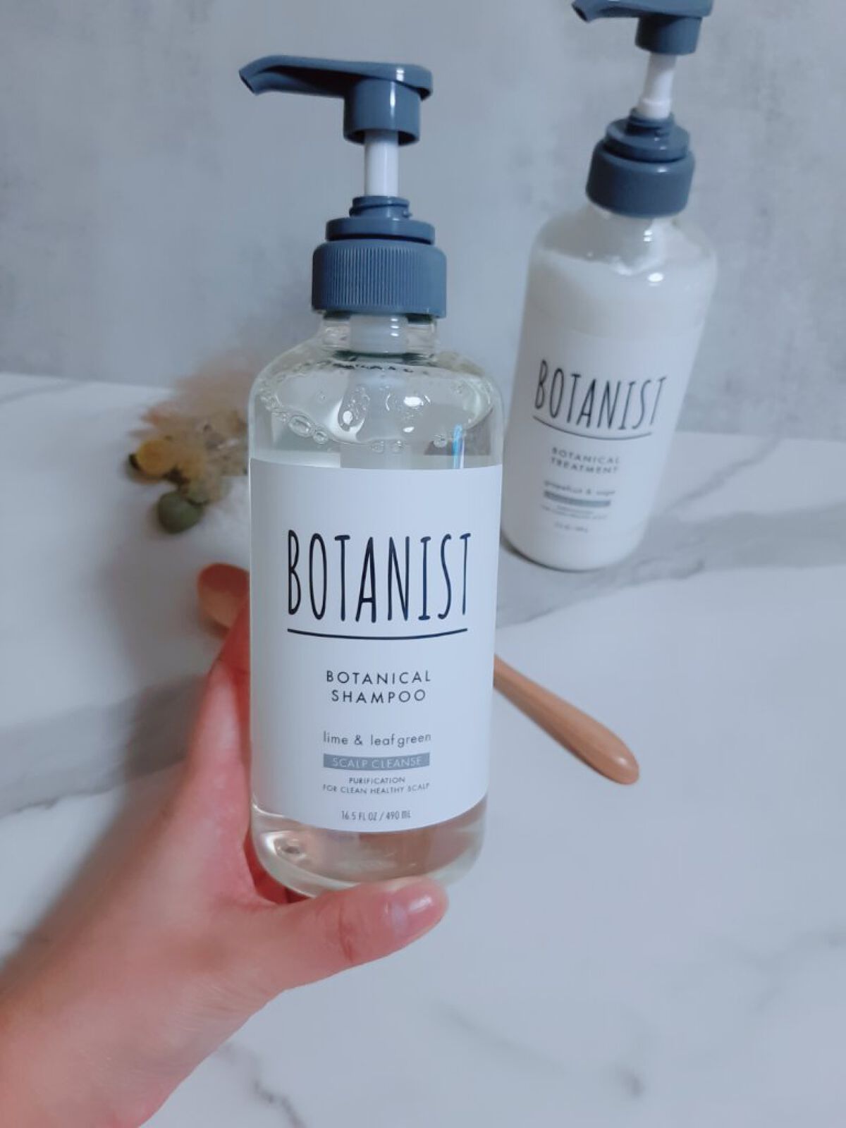 ボタニカルシャンプー/トリートメント(スカルプクレンズ) /BOTANIST/シャンプー・コンディショナーを使ったクチコミ(2枚目)