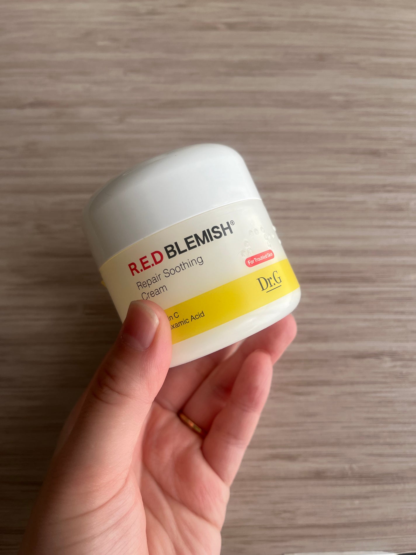 レッドブレミッシュ リペアスージングクリーム/Dr.G/フェイスクリームを使ったクチコミ(1枚目)