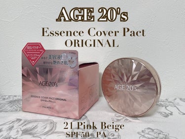 ORIGINAL ESSENCE COVER PACT/AGE20’s/クッションファンデーションを使ったクチコミ（4枚目）