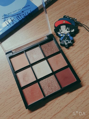 UR GLAM　BLOOMING EYE COLOR PALETTE/U R GLAM/アイシャドウパレットを使ったクチコミ（2枚目）