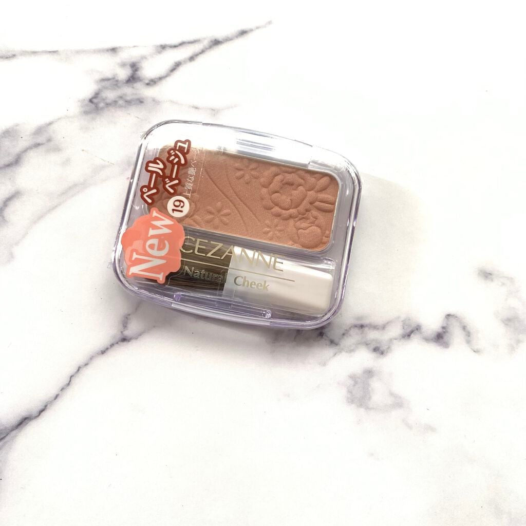 ナチュラル チークN/CEZANNE/パウダーチークを使ったクチコミ(1枚目)