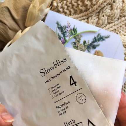 HerbTEAmethod FaceMaskSmartface 4/Slowbliss/シートマスク・パックを使ったクチコミ(3枚目)