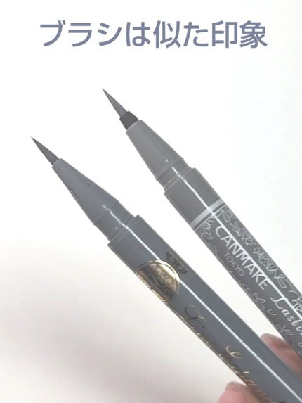 ラスティングリキッドライナー/キャンメイク/リキッドアイライナーを使ったクチコミ(6枚目)