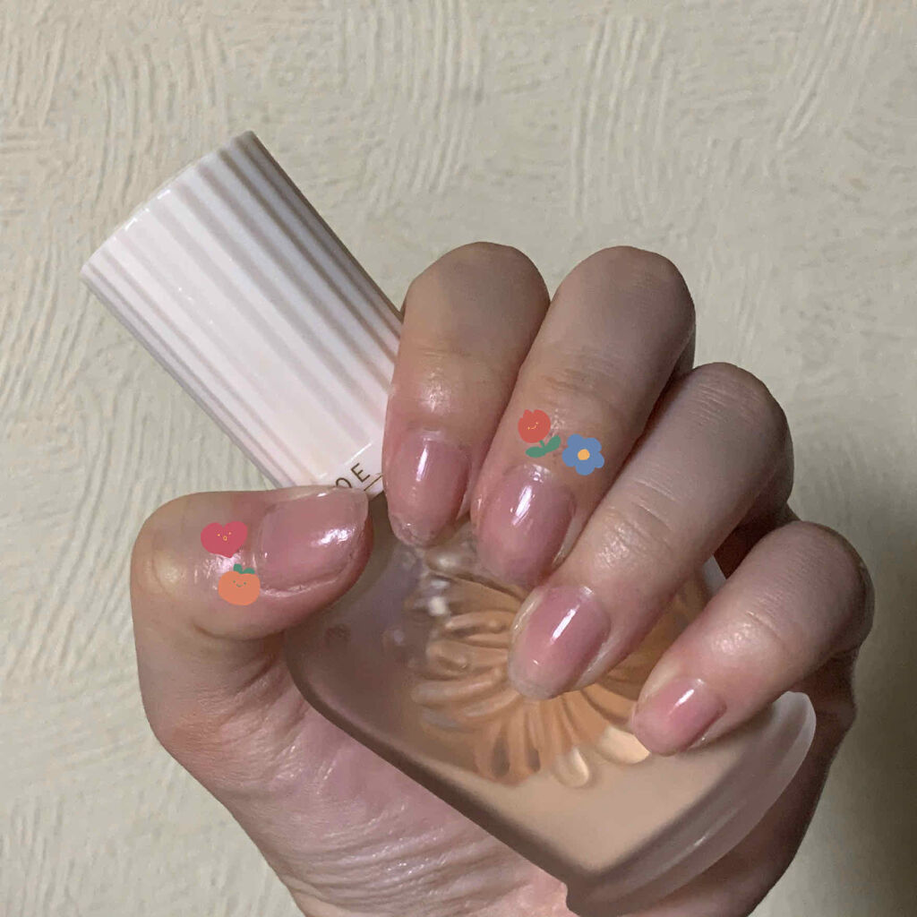 ジェルボリュームトップコート/キャンメイク/ネイルトップコートを使ったクチコミ（2枚目）