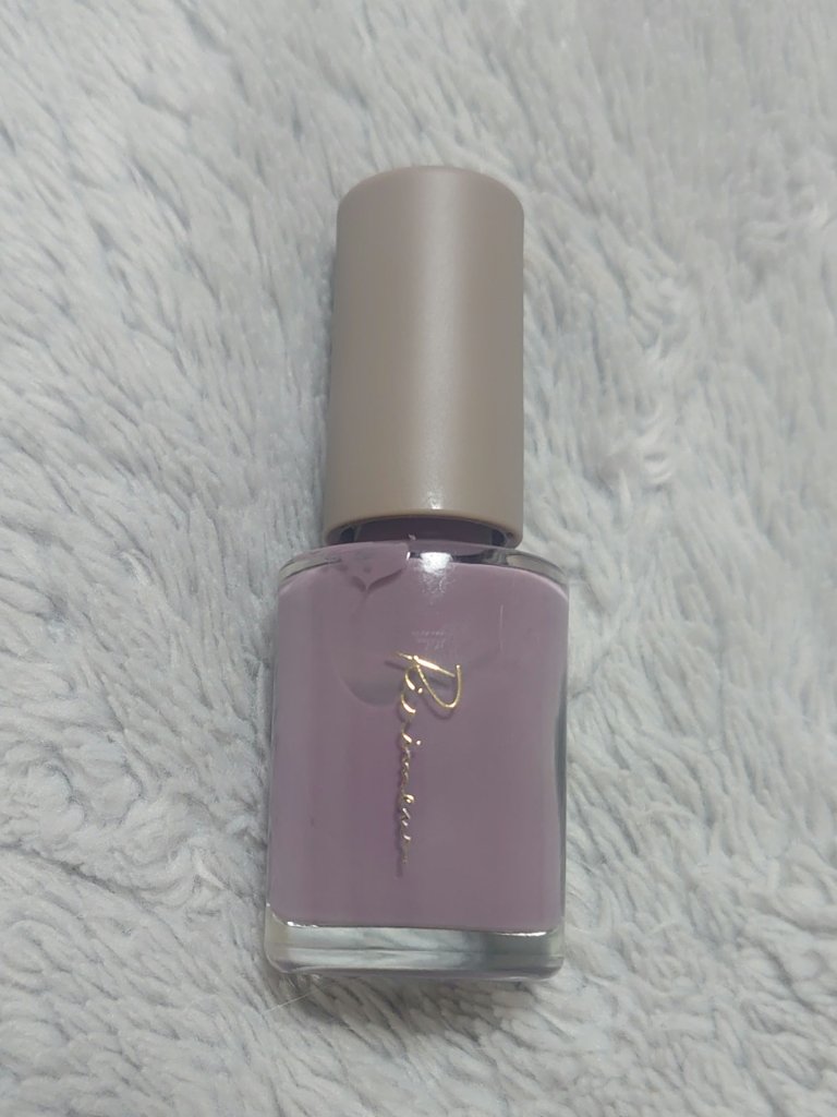 ネイルポリッシュ  05 グレイッシュパープル/Ririmew/マニキュアを使ったクチコミ（2枚目）