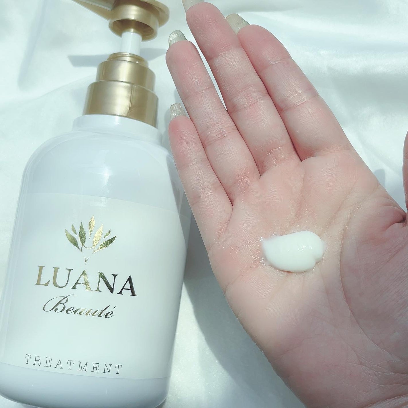 ラグジュアリークリームバス ヒーリングマスカット/LUANA Beaute/洗い流すヘアトリートメントを使ったクチコミ(4枚目)