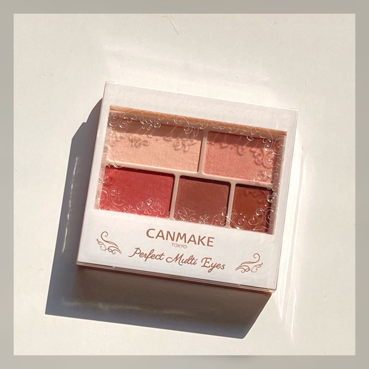 パーフェクトマルチアイズ/キャンメイク/アイシャドウパレットを使ったクチコミ(5枚目)