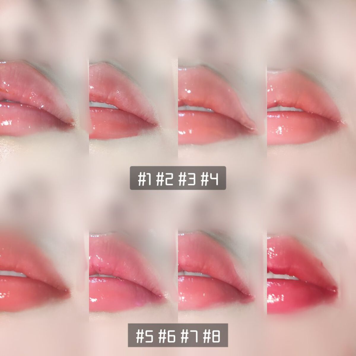 ハートクラッシュ ベアグレイズティント/HOLIKA HOLIKA/リップティントを使ったクチコミ（2枚目）