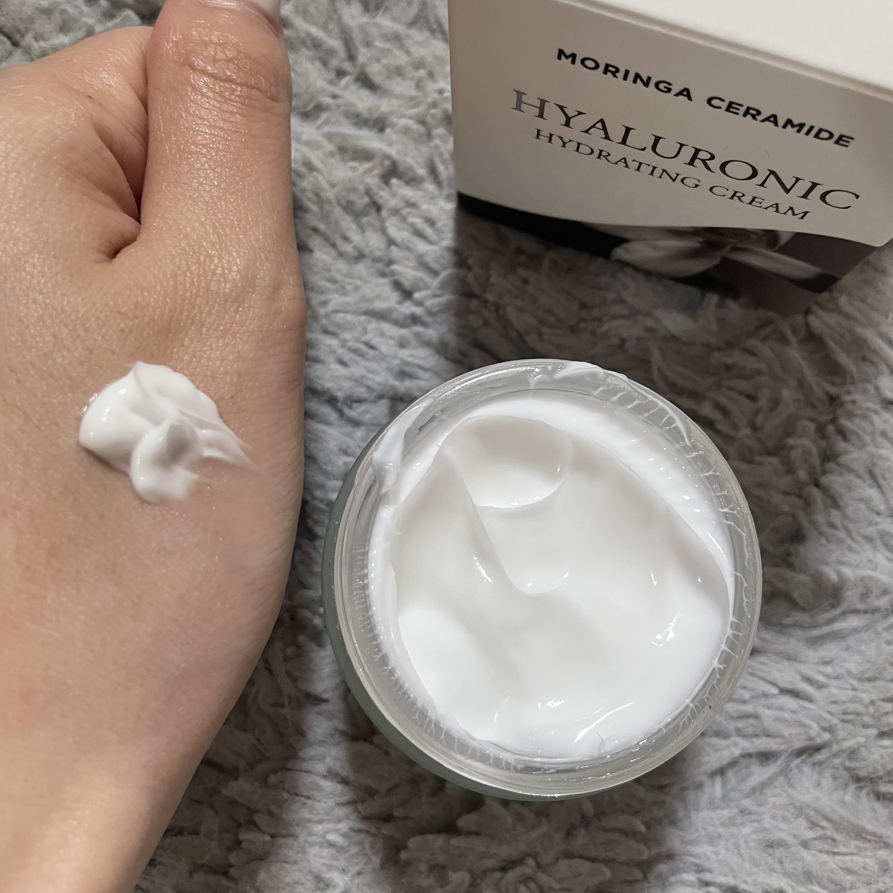 モリンガ セラミド インテンス ハイドレーションクリーム /heimish/フェイスクリームを使ったクチコミ（2枚目）