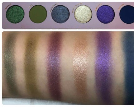 Pressed Powder Shadow /ColourPop/アイシャドウパレットを使ったクチコミ(4枚目)