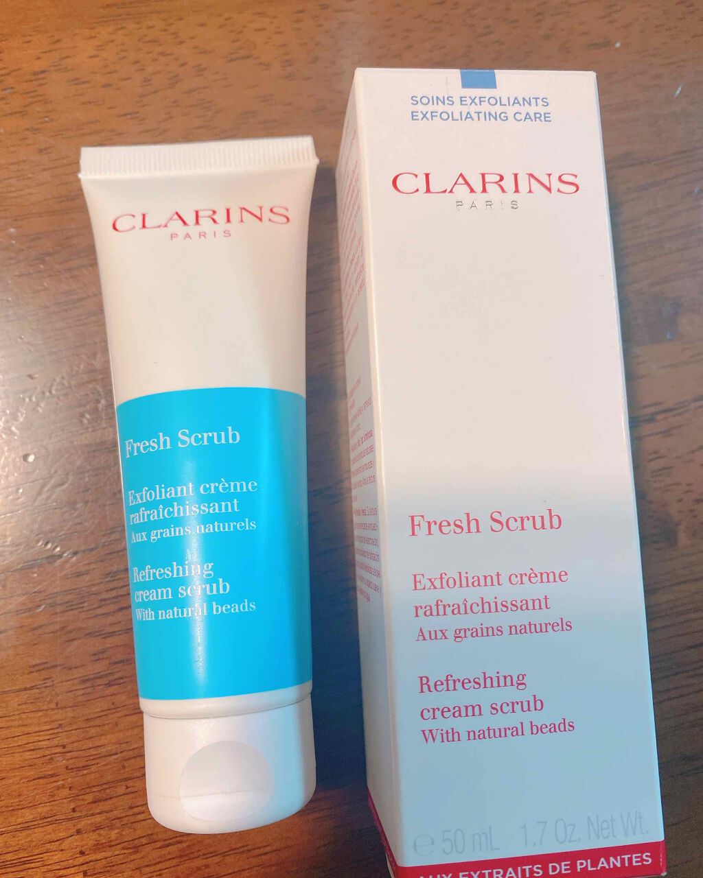 イドラ クリーム スクラブ/CLARINS/スクラブ・ゴマージュを使ったクチコミ(1枚目)