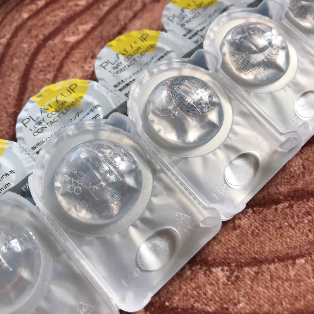 マンスリーシリーズ/PLAY/UP/１ヶ月（１MONTH）カラコンを使ったクチコミ（2枚目）