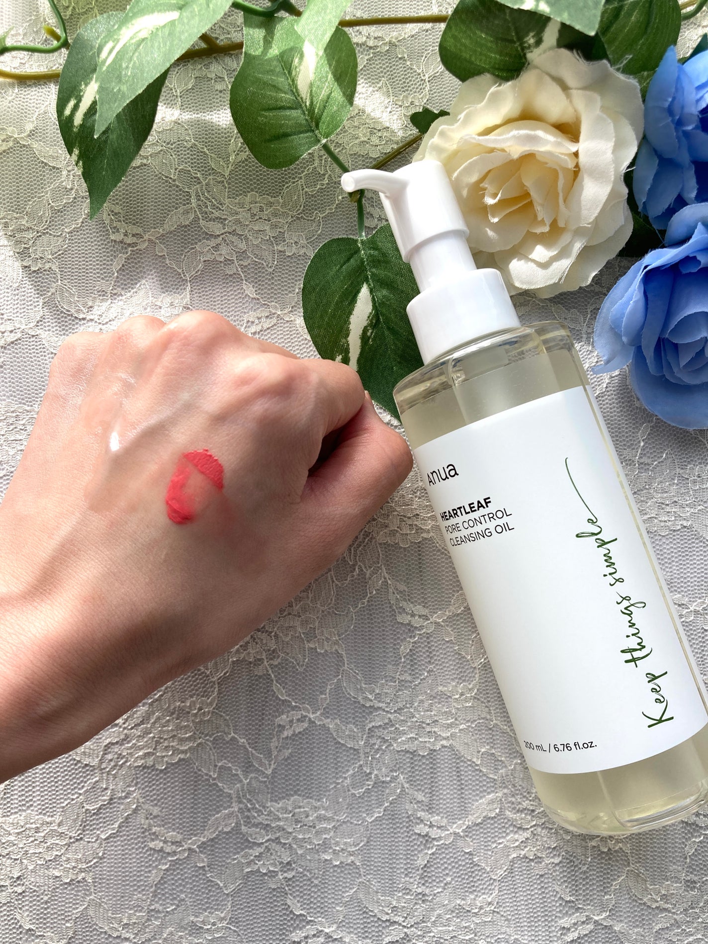 ドクダミ ポアコントロールクレンジングオイル/Anua/オイルクレンジングを使ったクチコミ(4枚目)