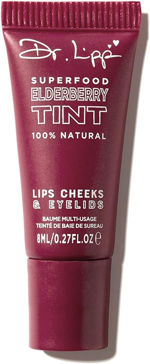 Dr. Lipp Superfood Elderberry Lip, Cheek and Eyelids Tint