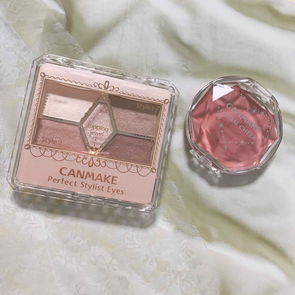 クリームチーク/キャンメイク/ジェル・クリームチークを使ったクチコミ(1枚目)