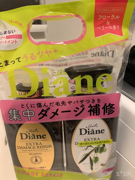 パーフェクトビューティ モイストダイアン エクストラダメージリペア シャンプー/トリートメント/ダイアン/市販シャンプーを使ったクチコミ(1枚目)