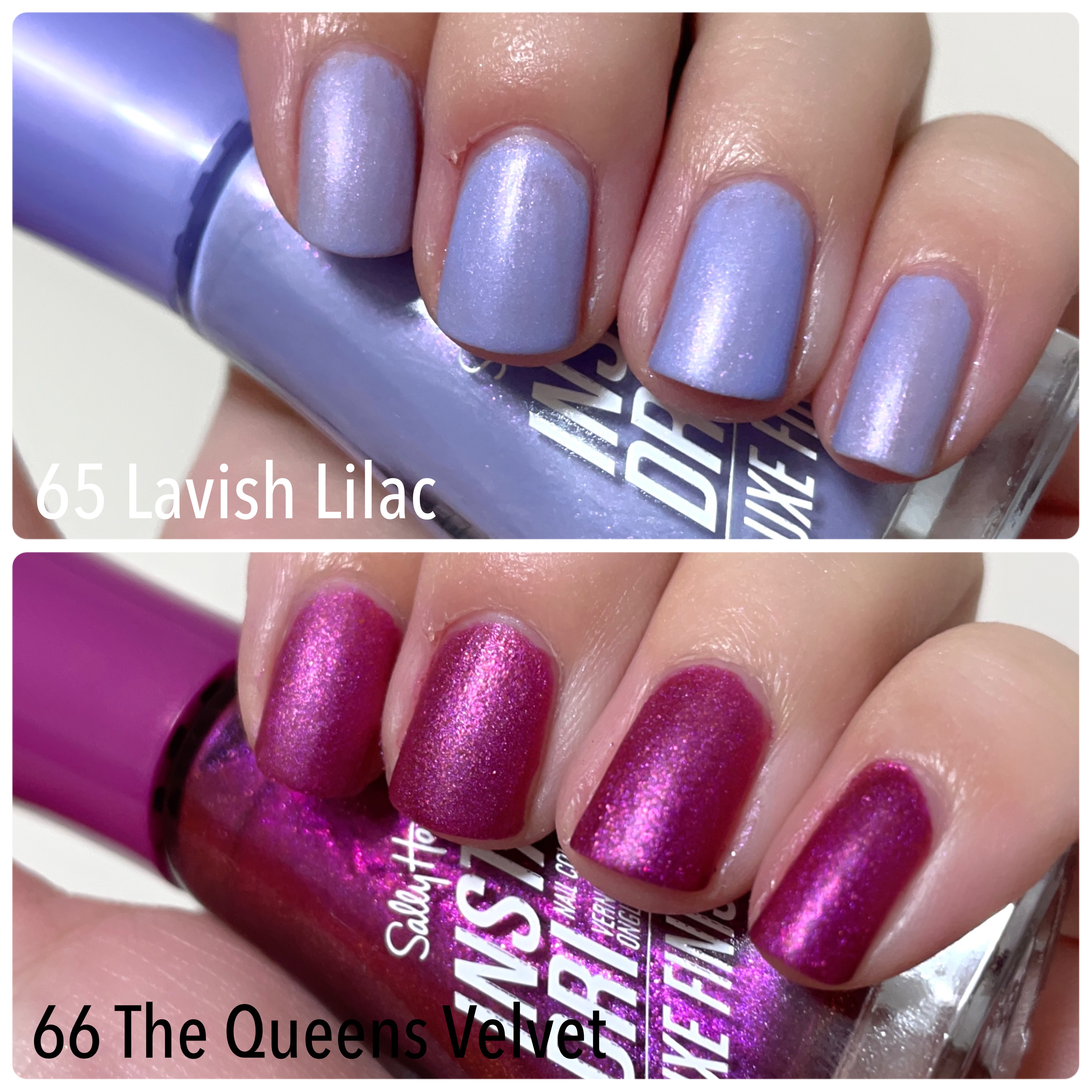 時短ネイルのネイルデザイン】インスタドライ ネイルカラー｜サリー