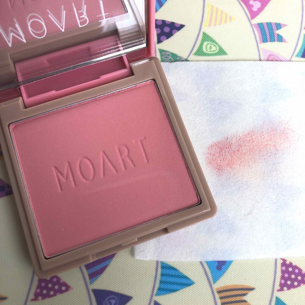 モアート ベルベットチーク/MOART/パウダーチークを使ったクチコミ(1枚目)