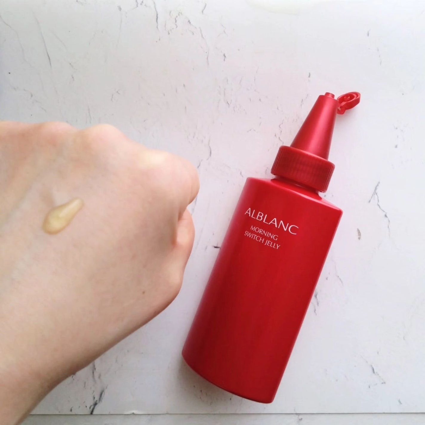 モーニング スイッチジュレ/ALBLANC/美容液を使ったクチコミ(9枚目)