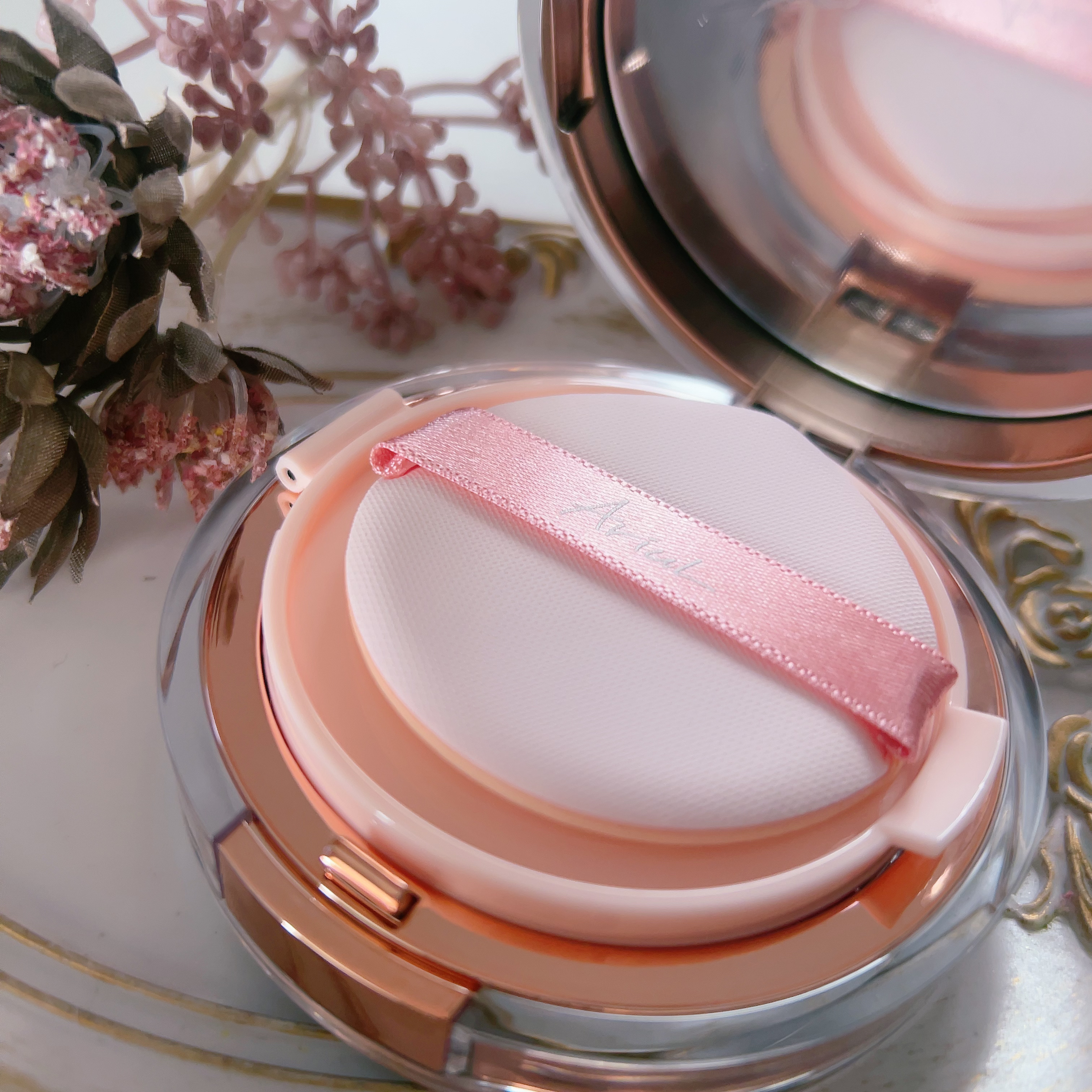 アリウル インクフェザーカバーラスティングクッション/Ariul/クッションファンデーションを使ったクチコミ（2枚目）