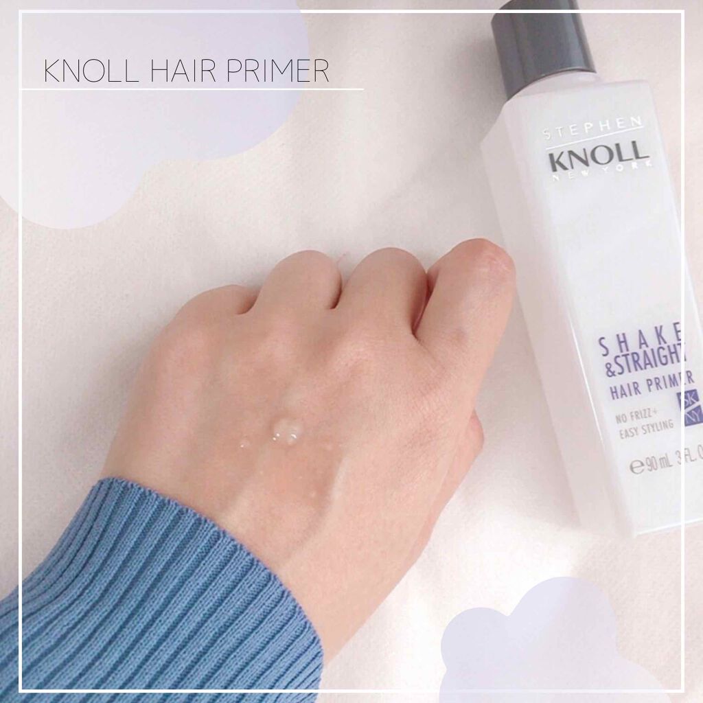 シェイク アンド ストレート ヘアプライマー/スティーブンノル ニューヨーク/ヘアオイルを使ったクチコミ（3枚目）