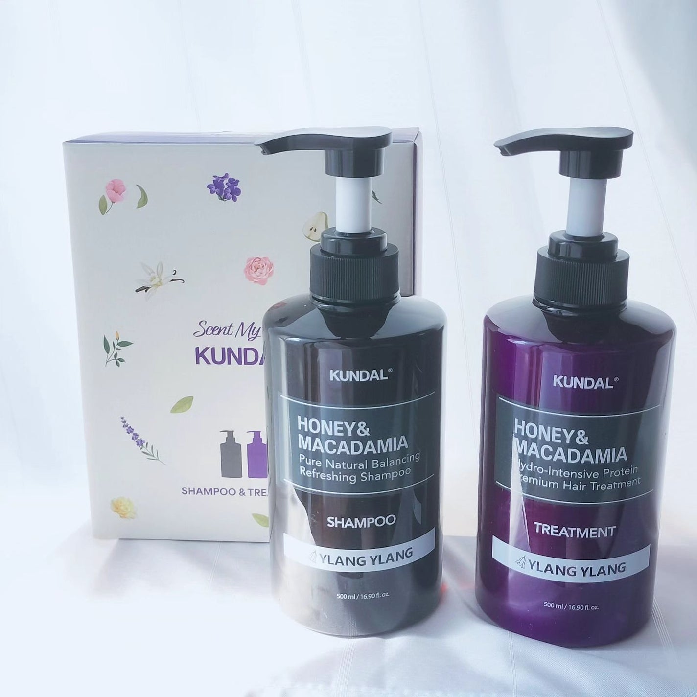 クンダル H&Mシャンプー/ヘアトリートメント イランイランの香り/KUNDAL/市販シャンプーを使ったクチコミ(1枚目)