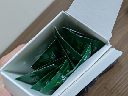 メタグリーン カロリーカットゼリー/VITALBEAUTIE/ボディサプリメントを使ったクチコミ(3枚目)