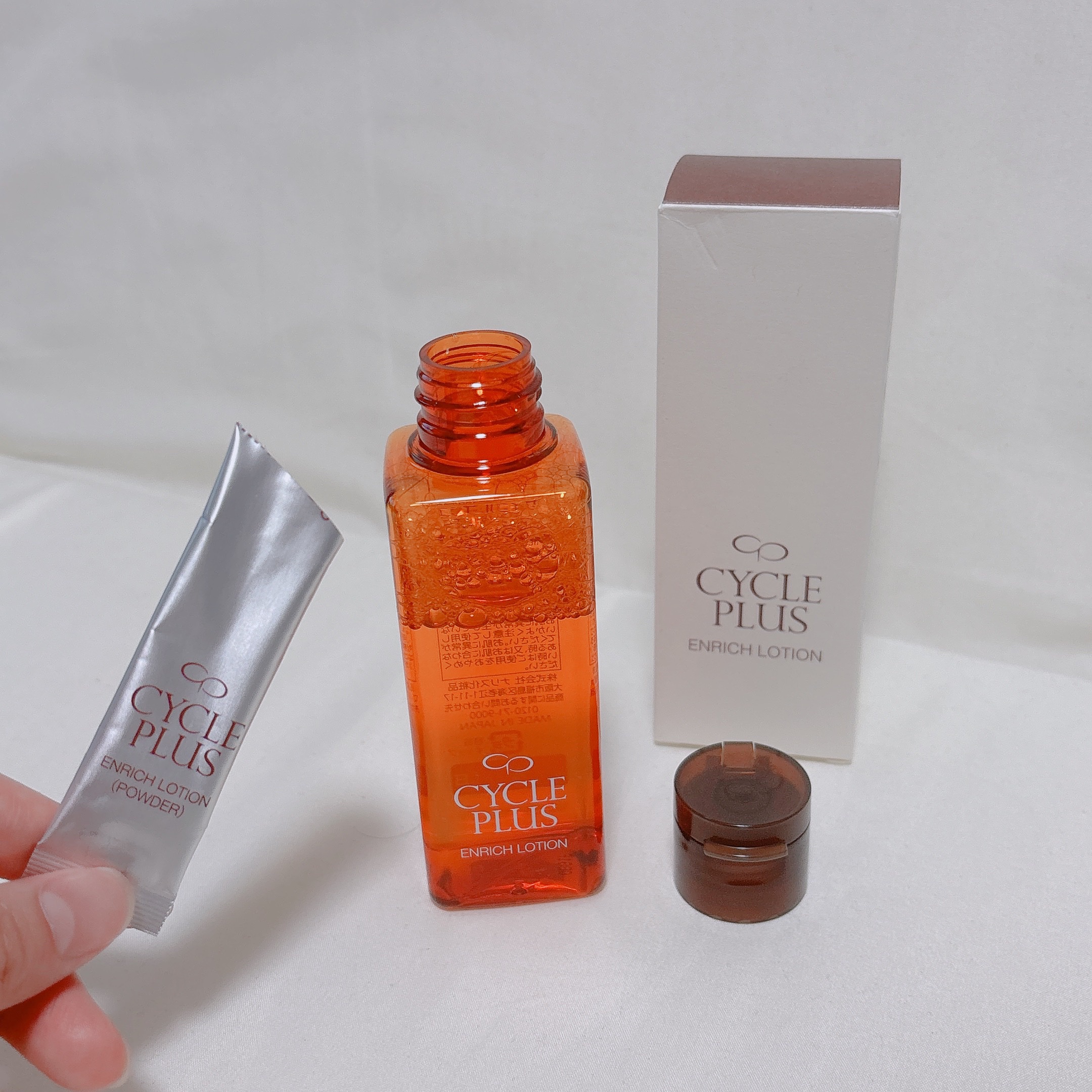 エンリッチ ローション/サイクルプラス/化粧水を使ったクチコミ（2枚目）